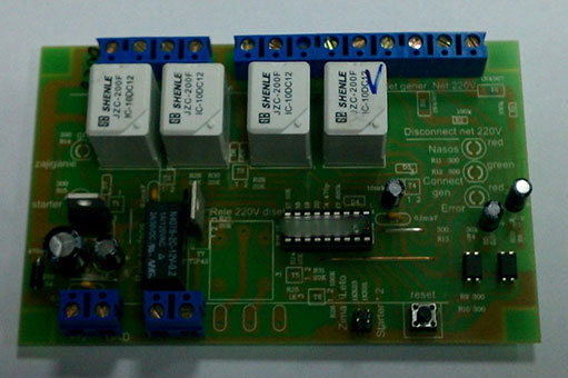 DKG-105 контроллер автоматического запуска генератора